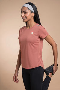 Zelocity Quick Dry Relaxed Top - Rose Dawn — thumbnail 1